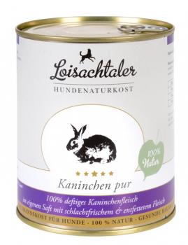 Loisachtaler Hundenaturkost Kaninchen Pur