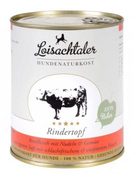 Loisachtaler Hundenaturkost Rindertopf