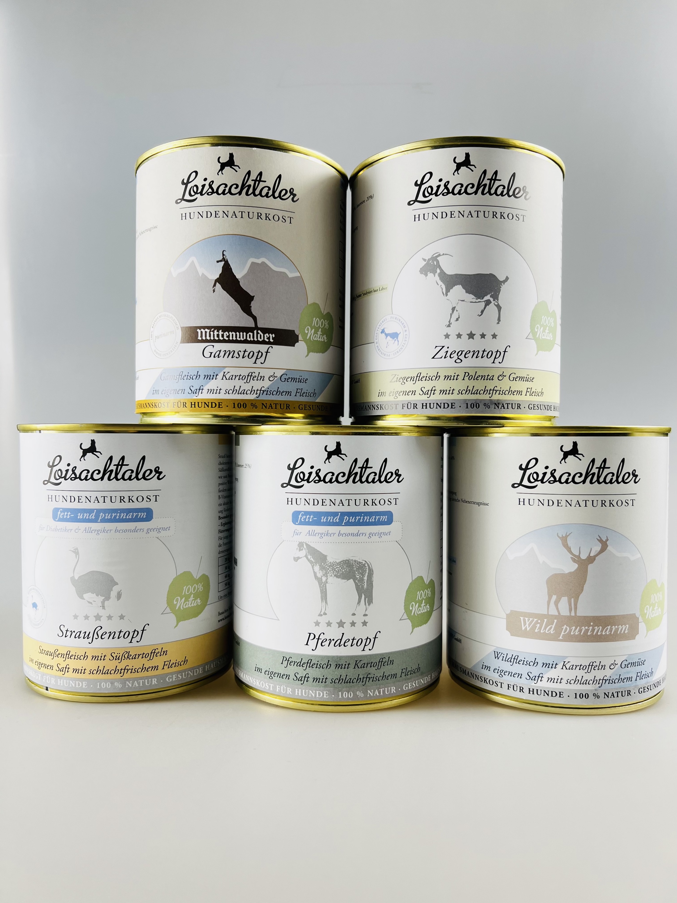 miwafuna.de - Loisachtaler Hundefutter Premium Probierpaket
