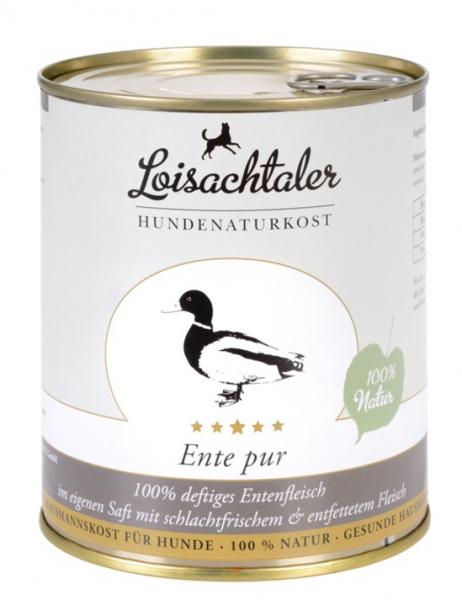 Loisachtaler Hundenaturkost Ente Pur